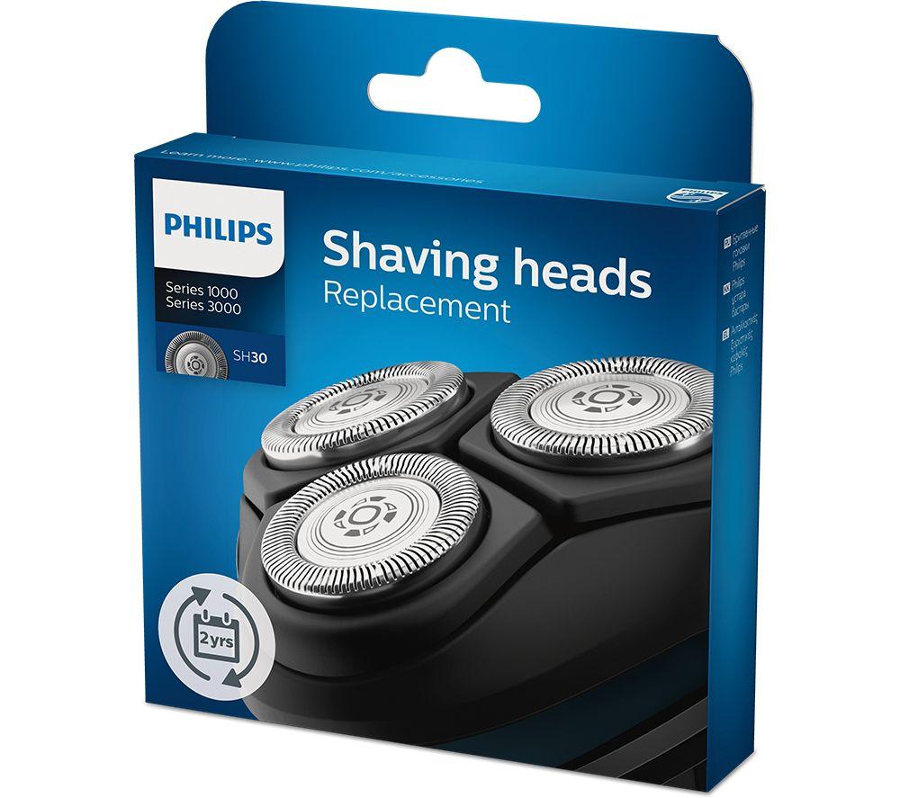 PHILIPS Wet & Dry SH30/50 Rotary Electric Shaver Head Replacements - Silver image number 2 of 5