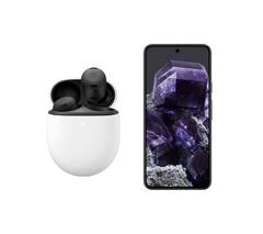 GOOGLE Pixel 8 (256 GB, Obsidian) & Pixel Buds Pro Wireless Bluetooth Noise-Cancelling Earbuds (Charcoal) Bundle
