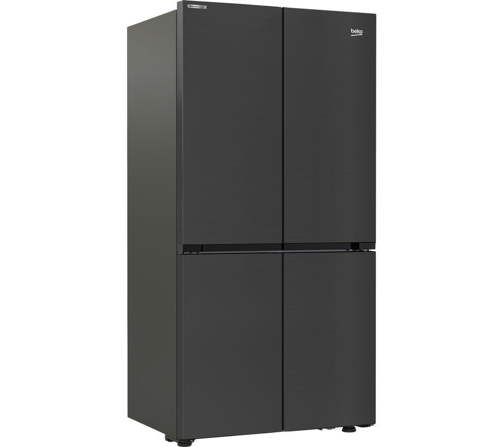 BEKO Pro HarvestFresh GN446224VPZ Fridge Freezer - Black Steel image number 2 of 14