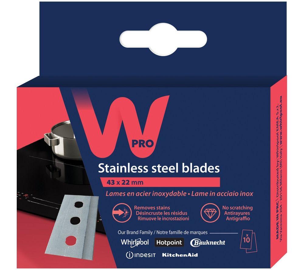 WPRO Hob Scraper Replacement Blades - Pack of 10 image number 2 of 2