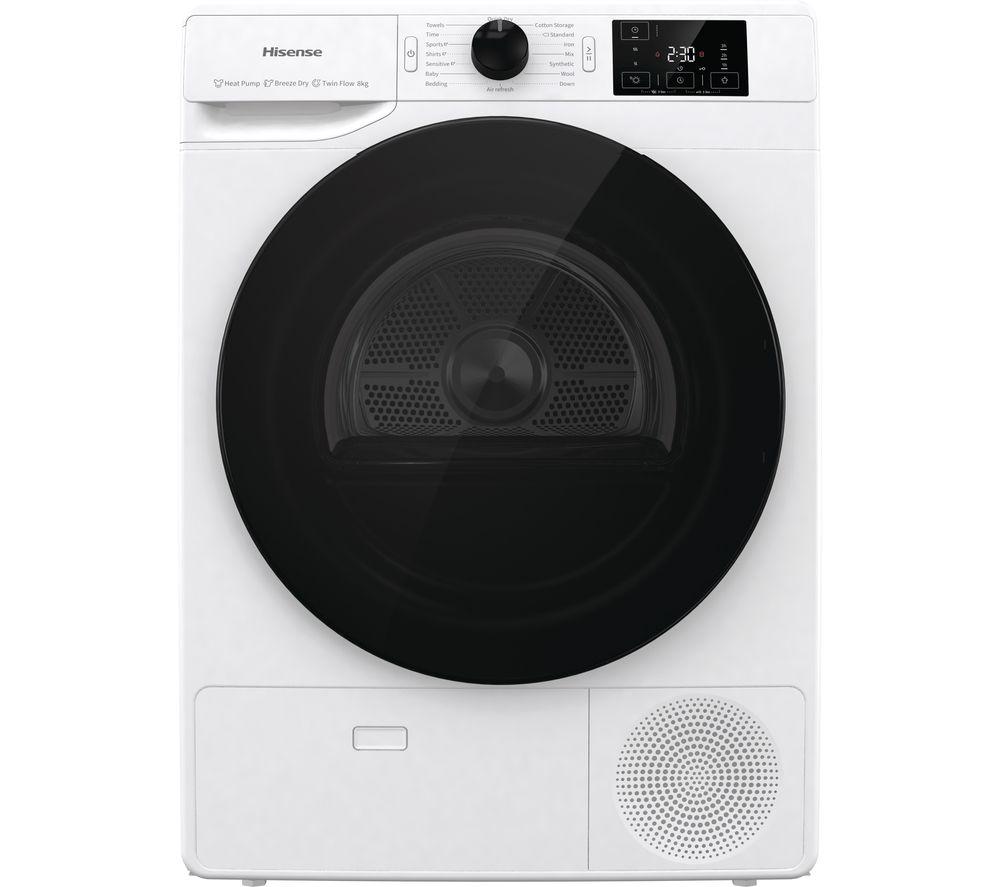 HISENSE Series 3 DHGE8043 8 kg Heat Pump Tumble Dryer review