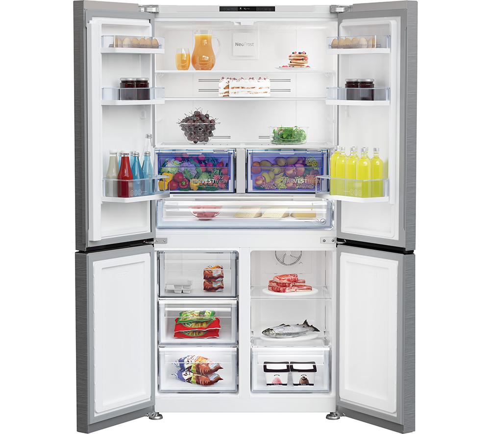 BEKO HarvestFresh GN446224VPS Fridge Freezer - Stainless Steel image number 2 of 14