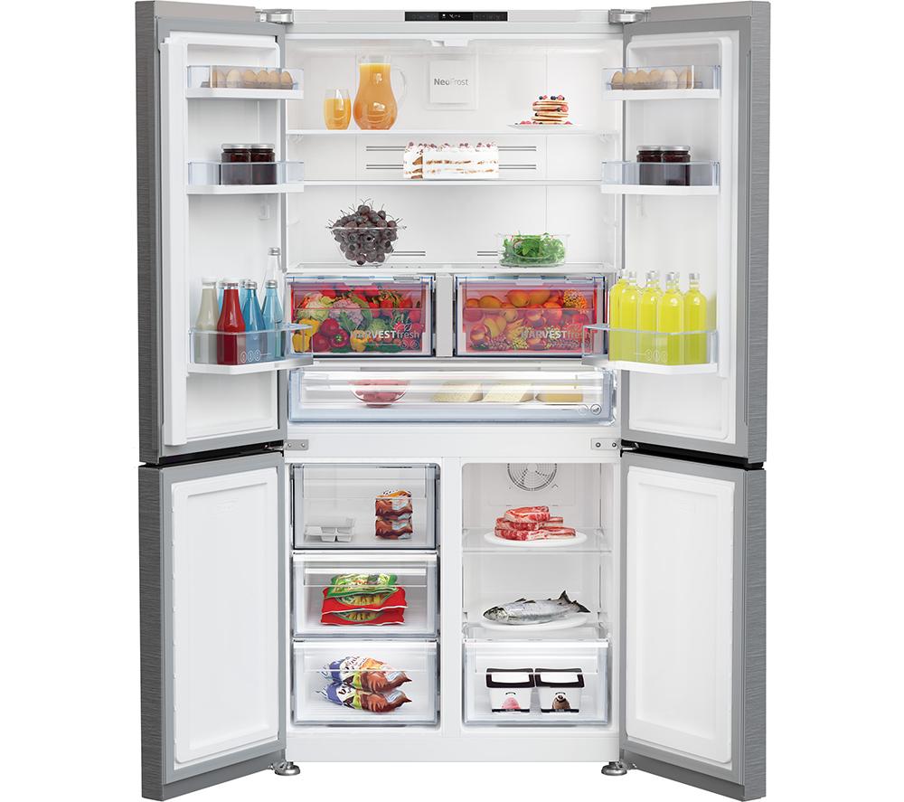 BEKO HarvestFresh GN446224VPS Fridge Freezer - Stainless Steel image number 3 of 14