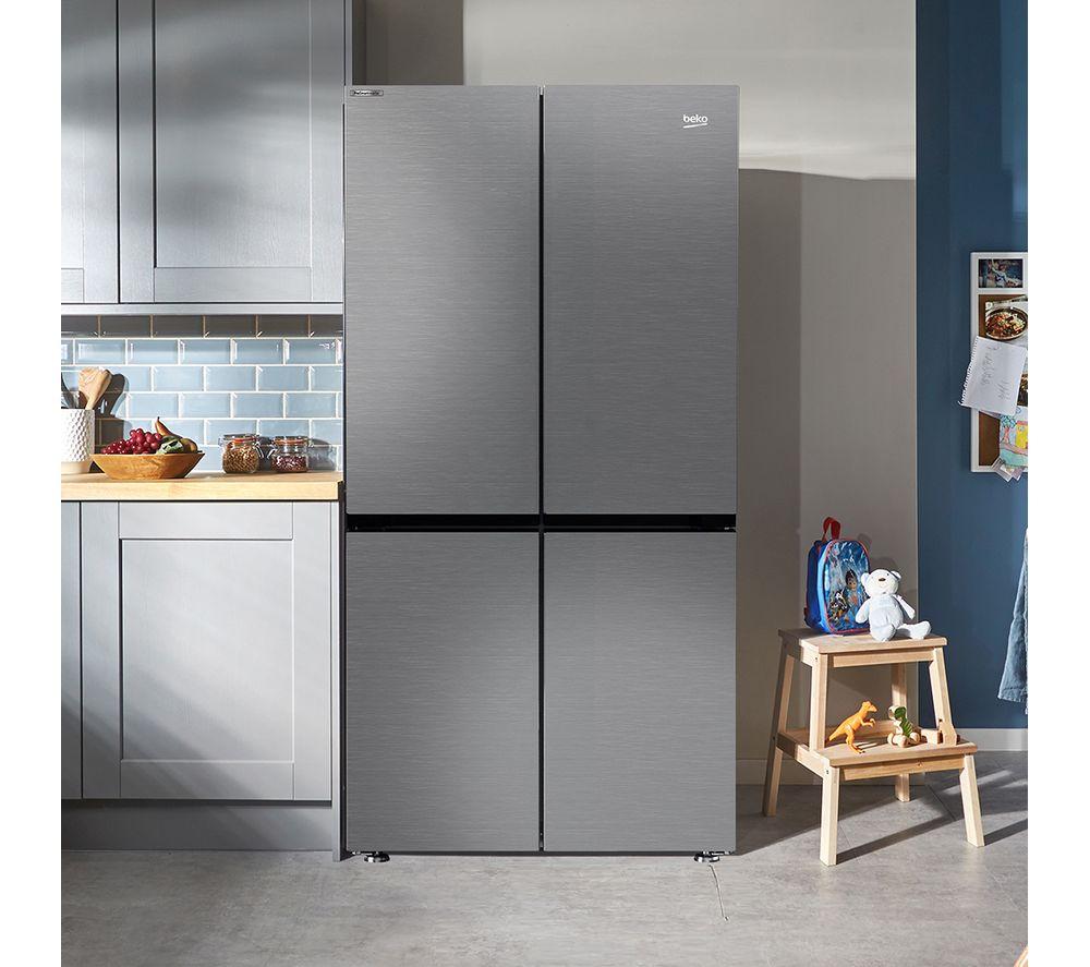 BEKO HarvestFresh GN446224VPS Fridge Freezer - Stainless Steel image number 5 of 14