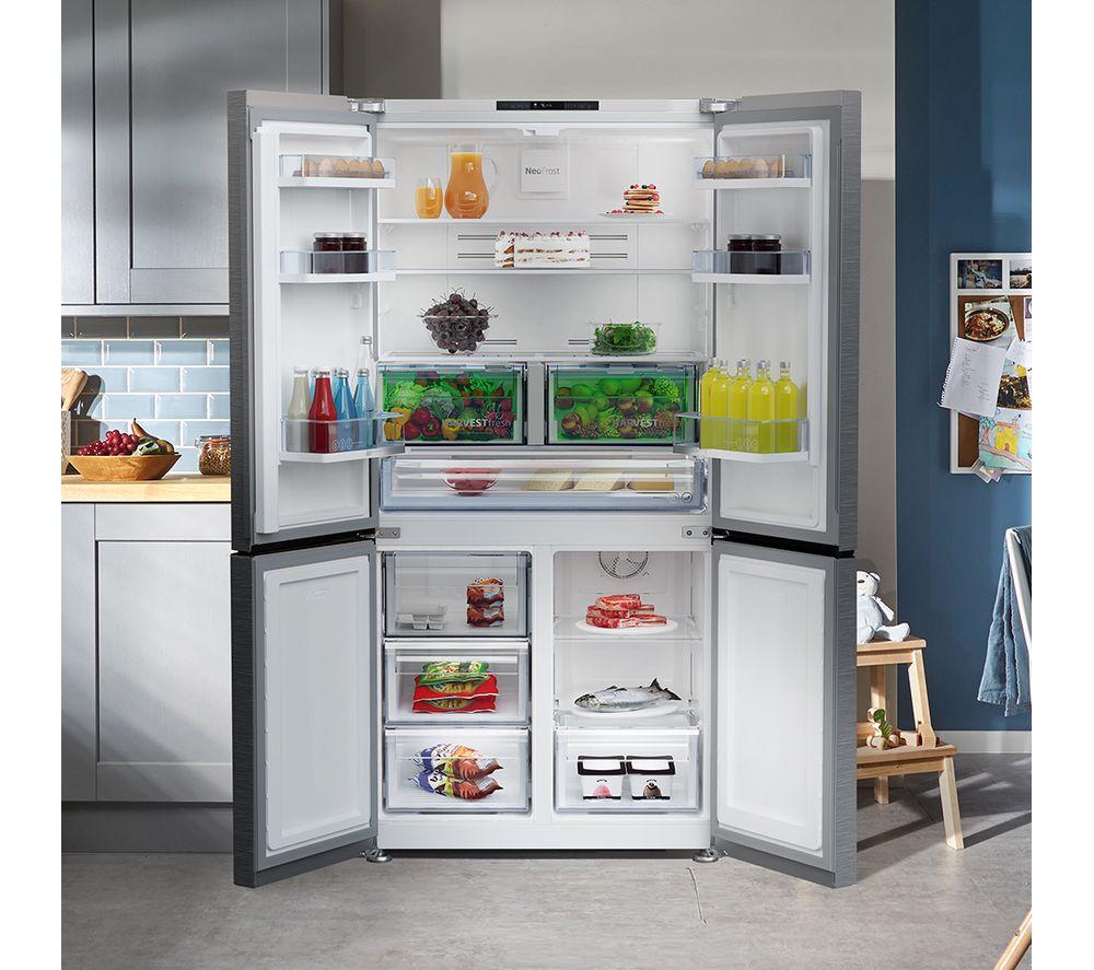 BEKO HarvestFresh GN446224VPS Fridge Freezer - Stainless Steel image number 6 of 14