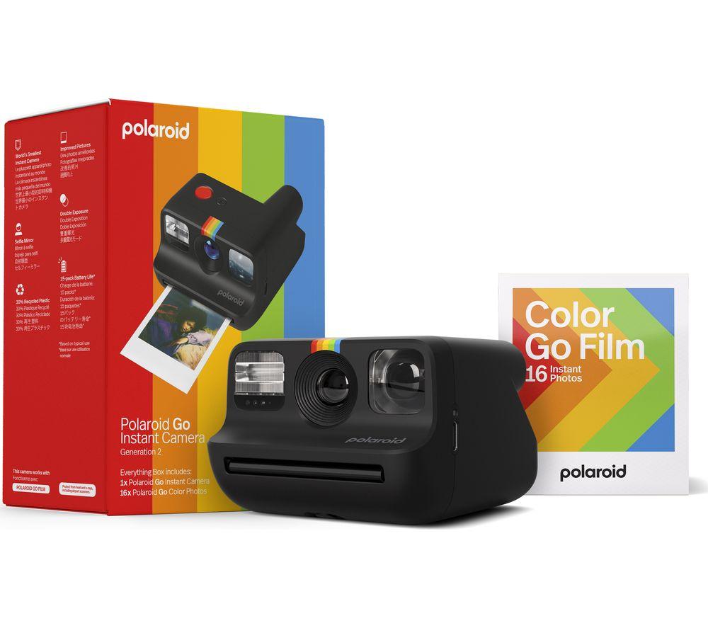 Buy POLAROID Go Gen 2 Instant Camera Set - Black | Currys