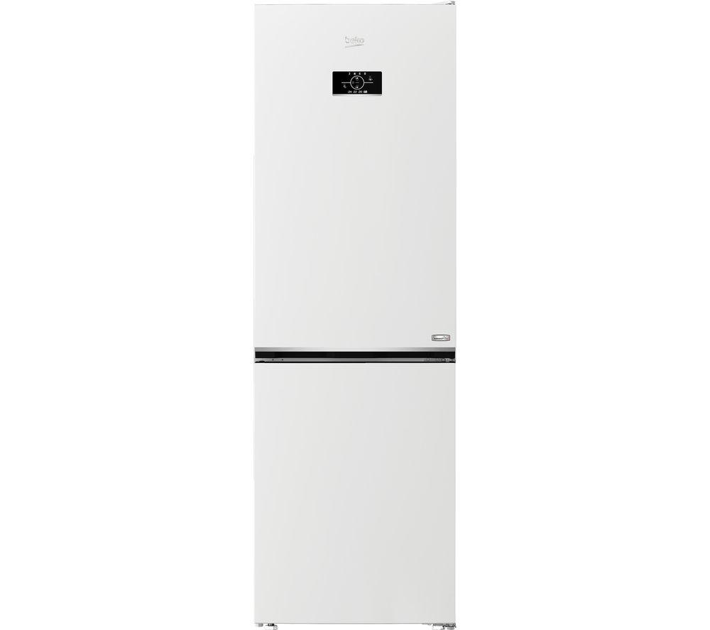 BEKO HarvestFresh CNG6686VW 60/40 Fridge Freezer - White, White