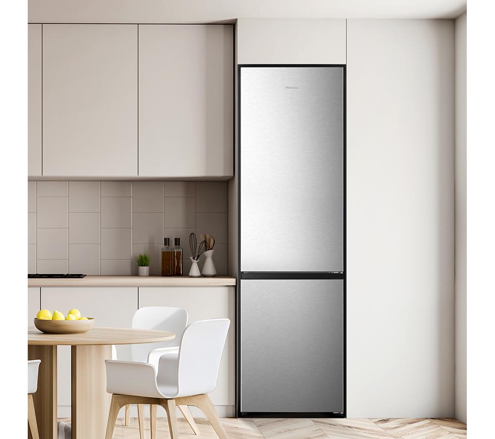 HISENSE RB440N4ACA 60/40 Fridge Freezer - Stainless Steel image number 3 of 16