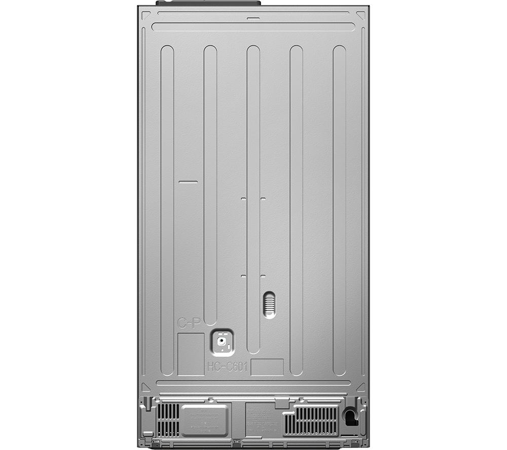 HAIER HSW59F18DIMM American-Style Smart Fridge Freezer - Inox image number 9 of 11