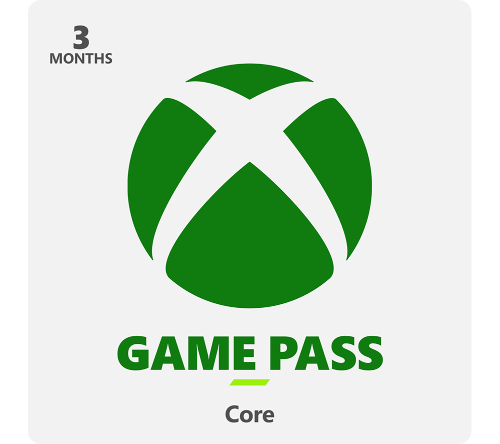 XBOX Game Pass Coreu0026trade- 3 Month Membership