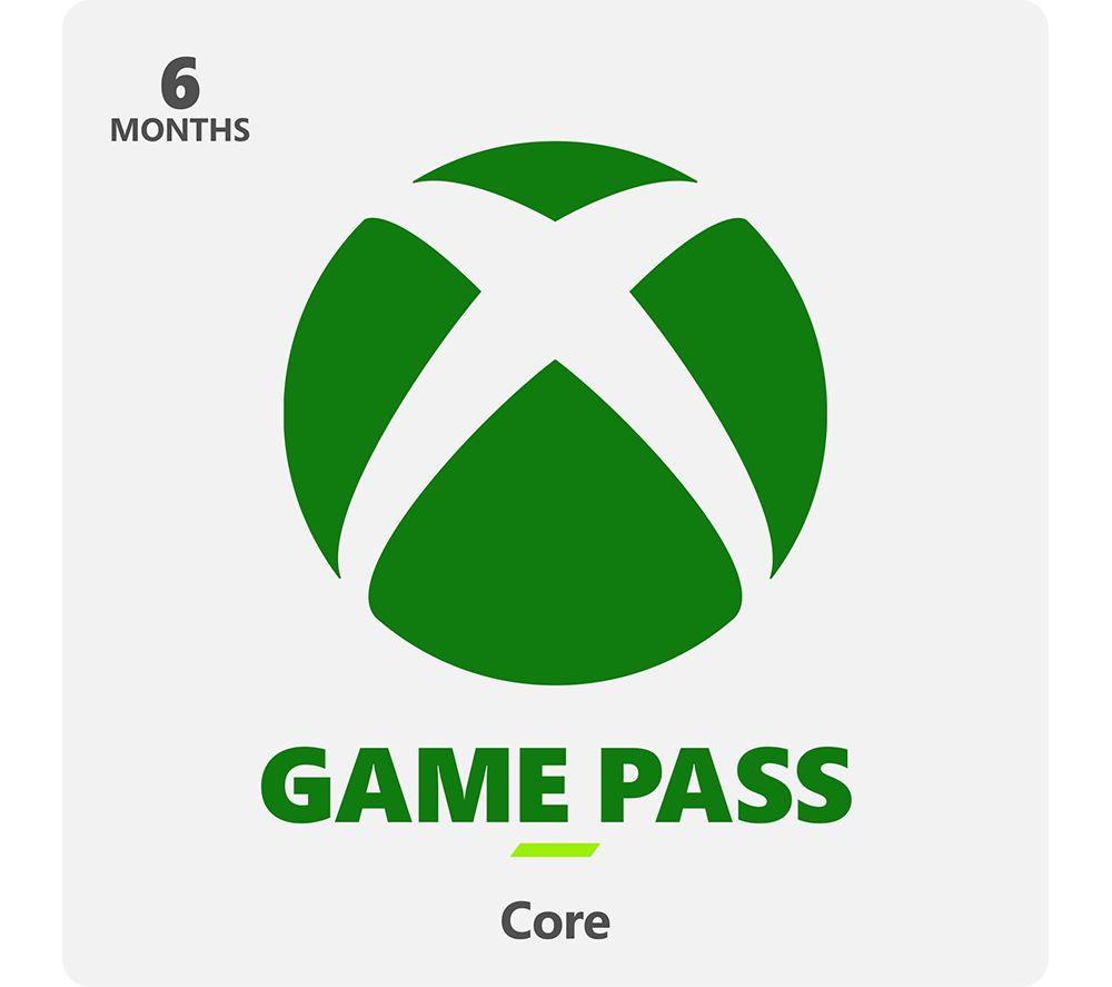 XBOX Game Pass Coreu0026trade- 6 Month Membership