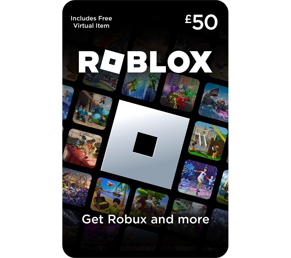 Currys roblox on sale gift card