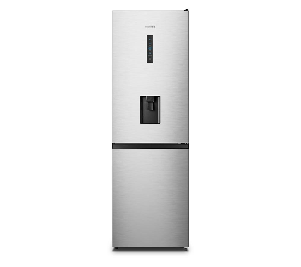 HISENSE RB395N4WCE 60/40 Fridge Freezer - Stainless Steel
