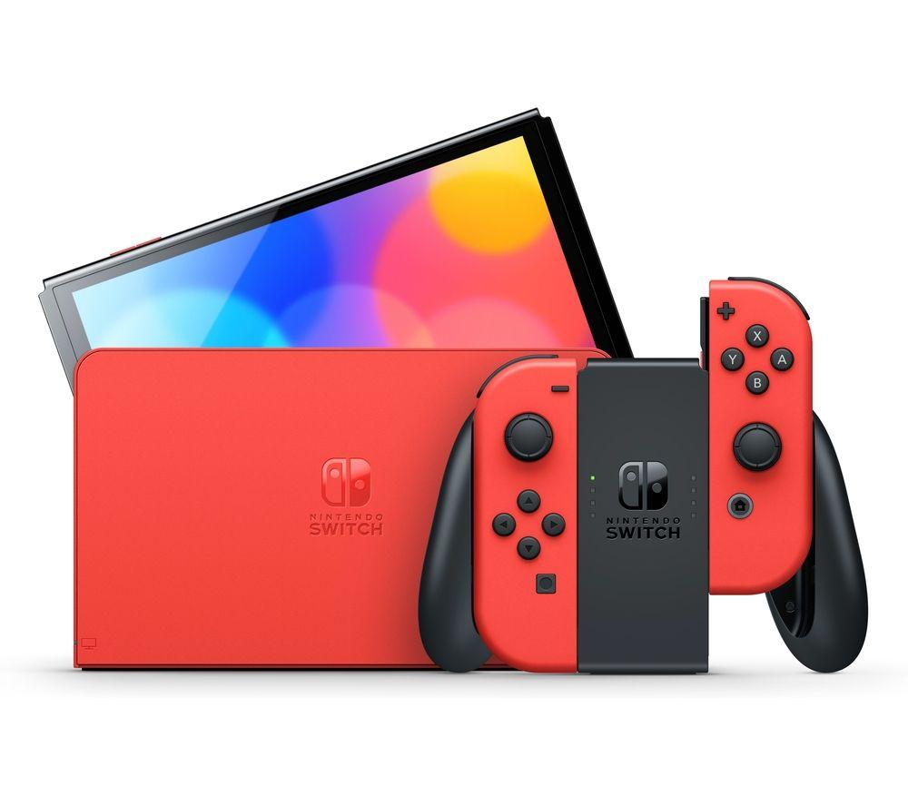 NINTENDO Switch OLED - Mario Red Edition, Red
