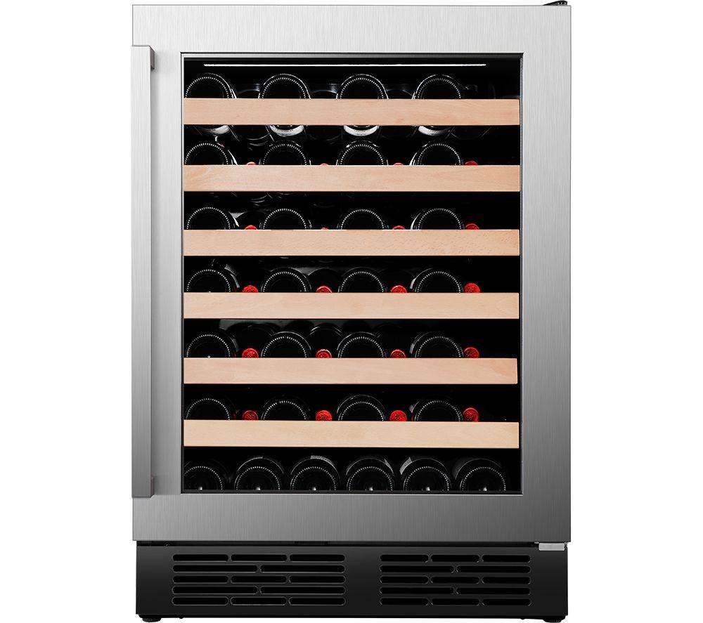 HISENSE RW18W4NSWGF Wine Cooler ? Silver, Silver/Grey