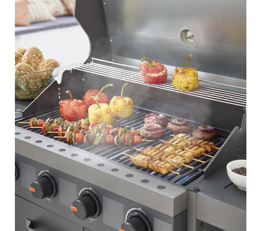TOWER Stealth Plus T978524 4 Burner Gas BBQ - Black image number 12 of 15