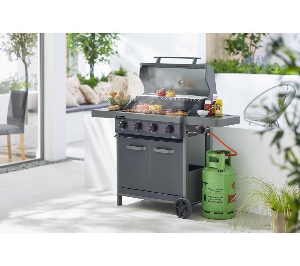 TOWER Stealth Plus T978524 4 Burner Gas BBQ - Black image number 15 of 15