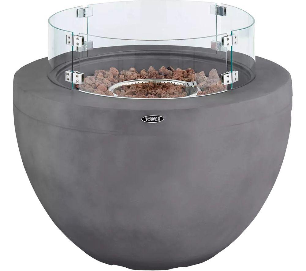 TOWER Magna Round T978527 Portable Gas Fire Pit review