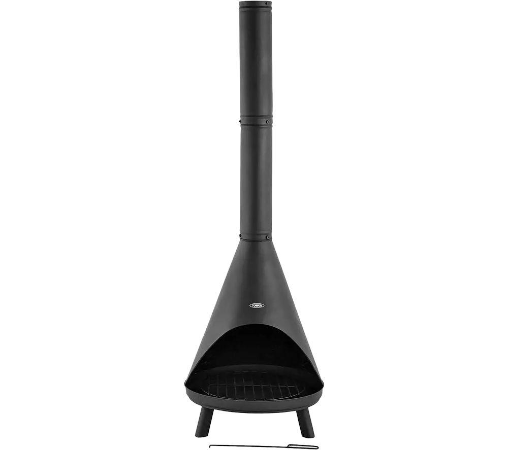 Buy TOWER Comet T978538 Outdoor Chiminea Fire Pit - Black | Currys