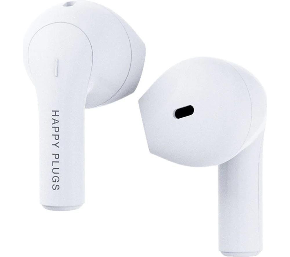 Happy Plugs Joy Wireless Bluetooth Earbuds - White, White