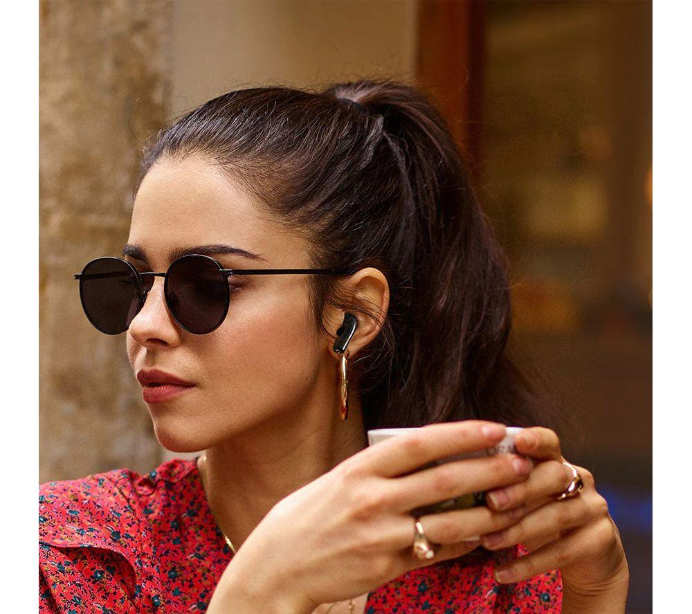 HAPPY PLUGS Joy Wireless Bluetooth Earbuds - Black image number 7 of 7