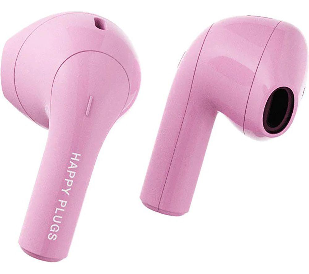 HAPPY PLUGS Joy Wireless Bluetooth Earbuds - Pink image number 2 of 8