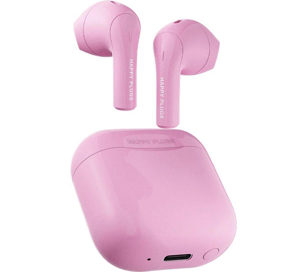 HAPPY PLUGS Joy Wireless Bluetooth Earbuds - Pink image number 3 of 8