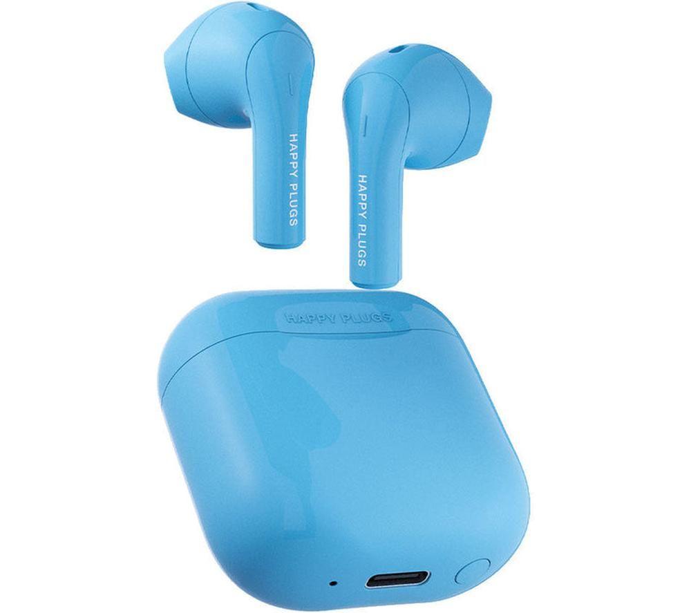 HAPPY PLUGS Joy Wireless Bluetooth Earbuds - Blue image number 3 of 8