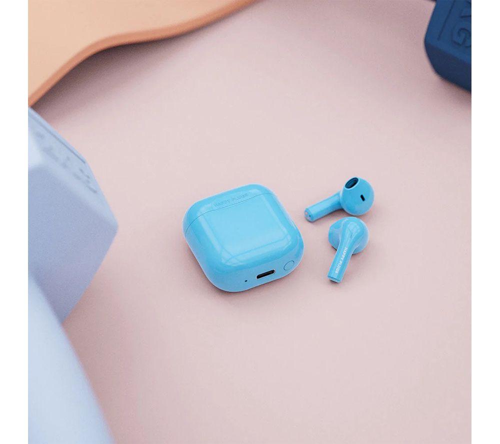 HAPPY PLUGS Joy Wireless Bluetooth Earbuds - Blue image number 7 of 8