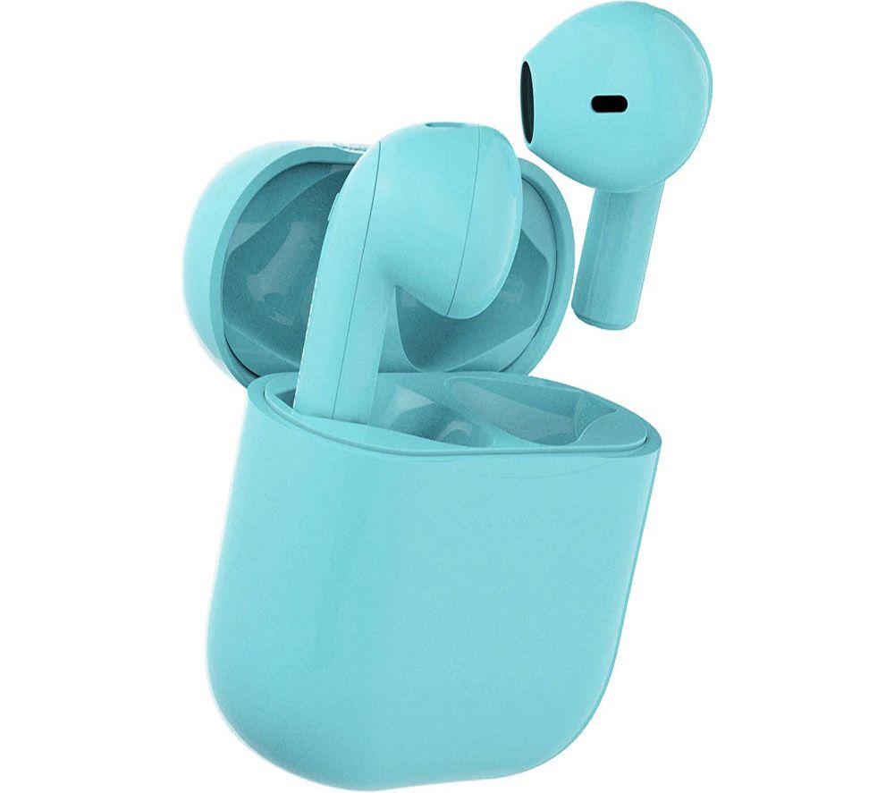 HAPPY PLUGS Joy Wireless Bluetooth Earbuds - Turquoise image number 2 of 6