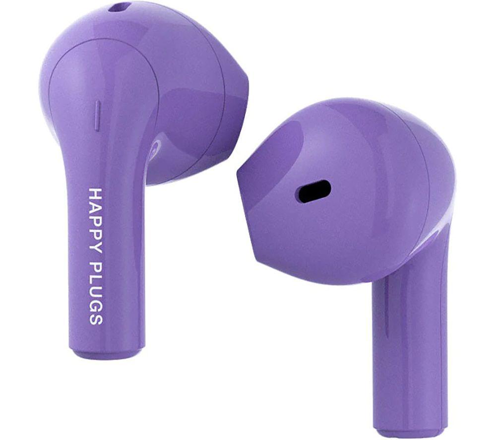 HAPPY PLUGS Joy Wireless Bluetooth Earbuds - Purple, Purple