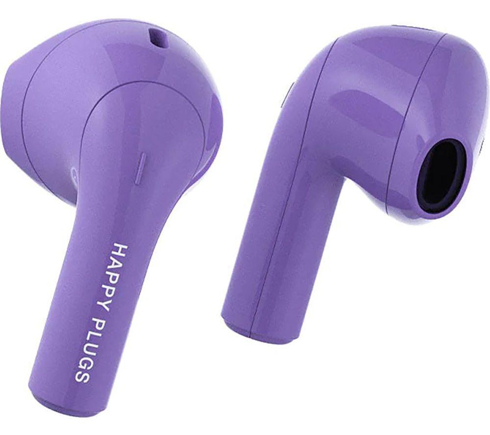 HAPPY PLUGS Joy Wireless Bluetooth Earbuds - Purple image number 2 of 7