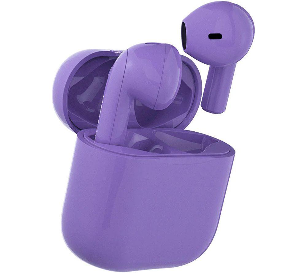 HAPPY PLUGS Joy Wireless Bluetooth Earbuds - Purple image number 4 of 7