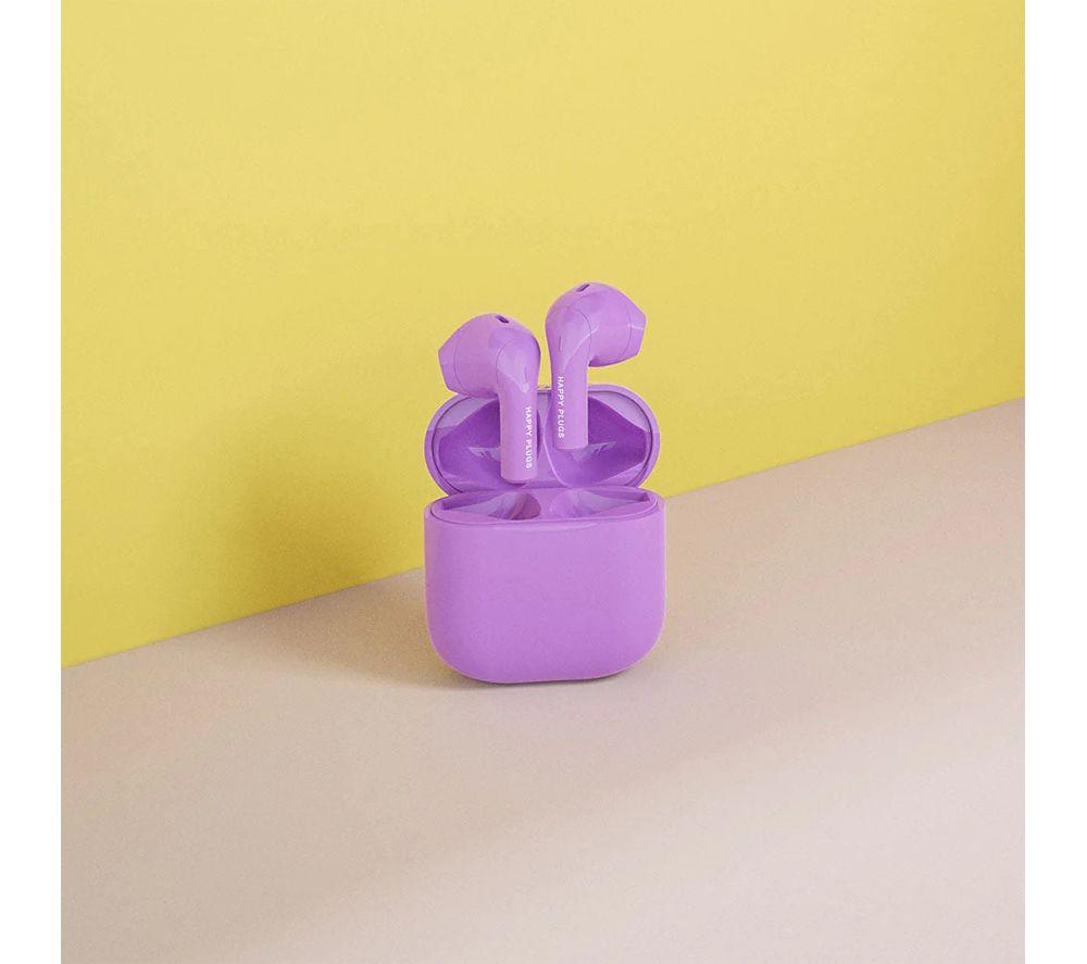 HAPPY PLUGS Joy Wireless Bluetooth Earbuds - Purple image number 6 of 7