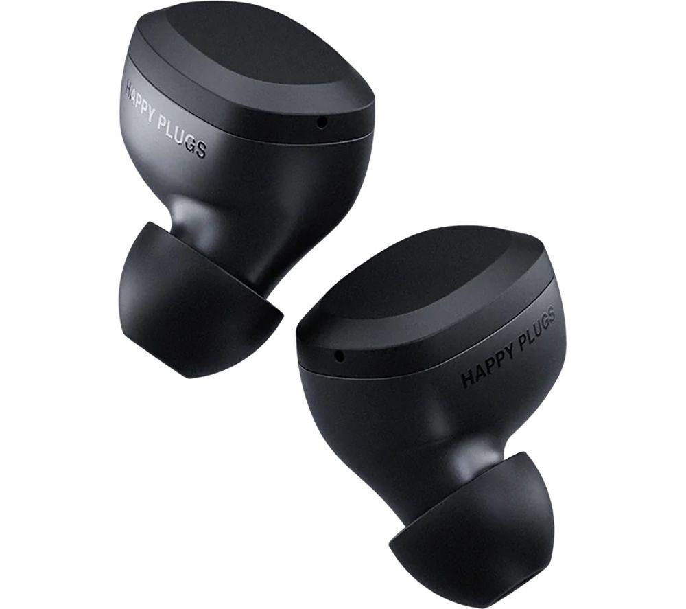 HAPPY PLUGS Adore Wireless Bluetooth Earbuds - Black, Black