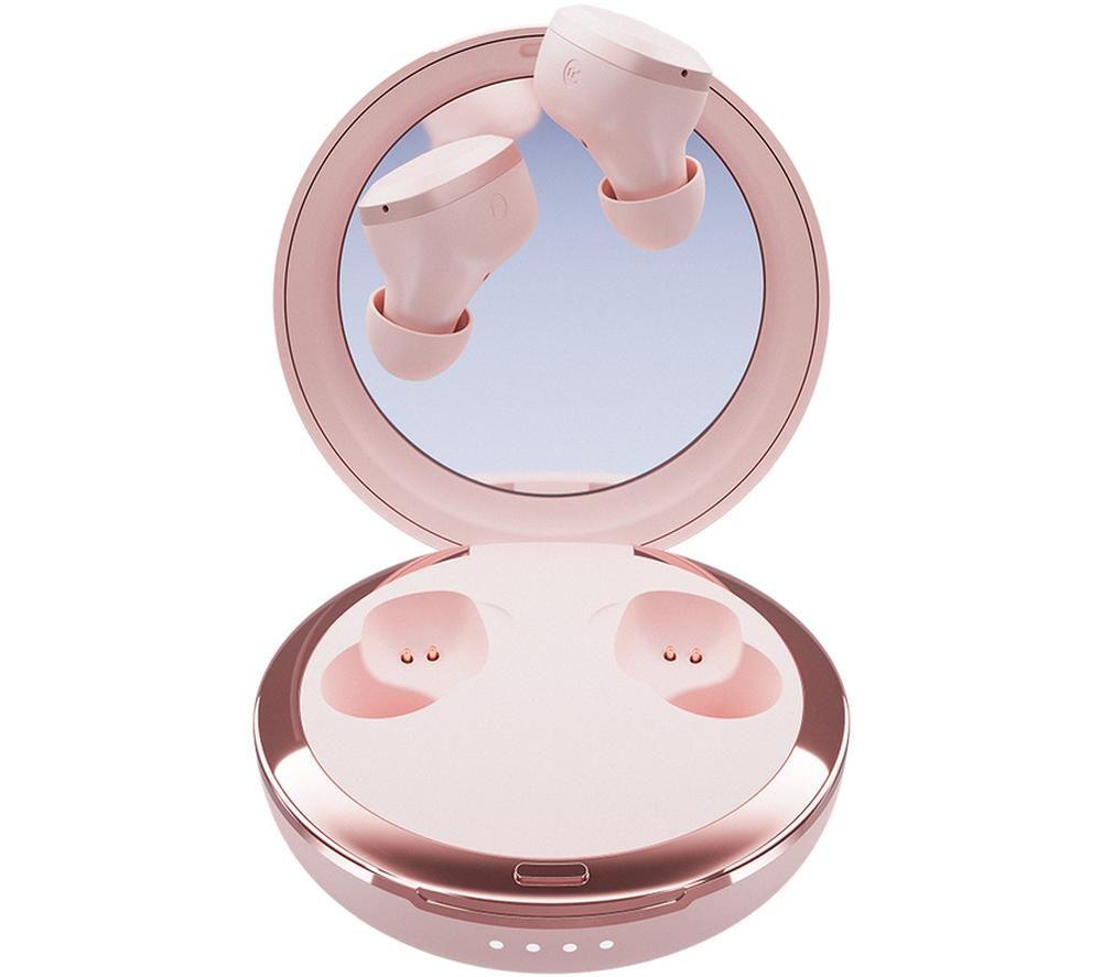 HAPPY PLUGS Adore Wireless Bluetooth Earbuds - Pink image number 2 of 6
