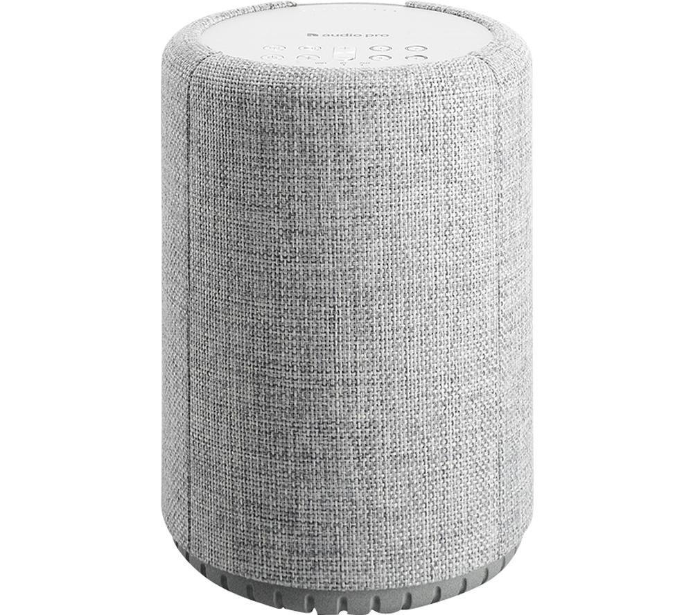 Image of AUDIO PRO A10 MKII Portable Wireless Multi-room Speaker - Light Grey, Silver/Grey