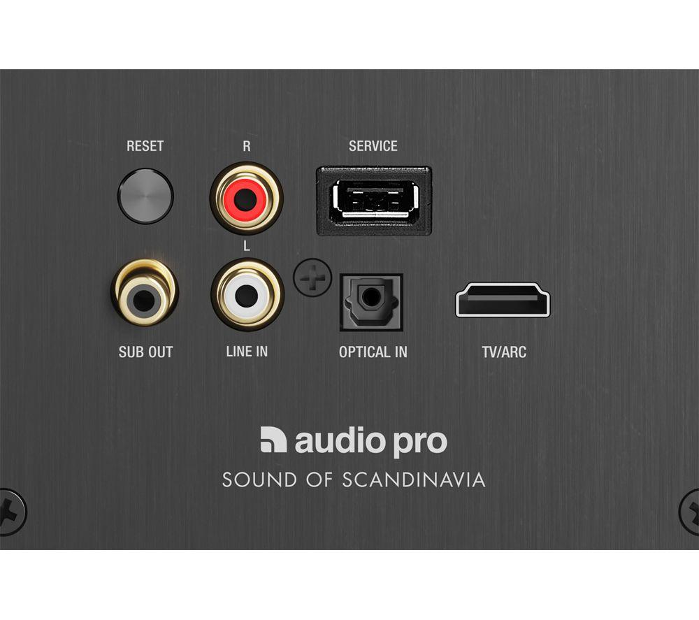 AUDIO PRO A38 Wireless Multi-room Speakers - Black image number 3 of 4