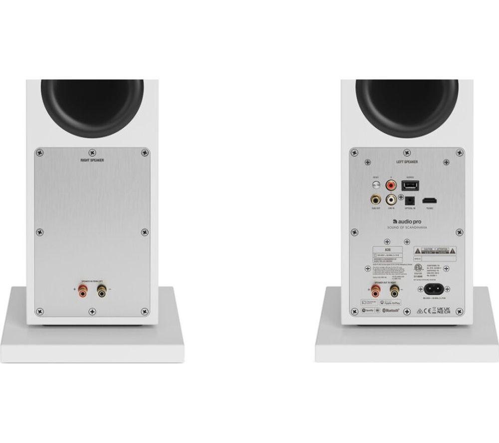 AUDIO PRO A38 Wireless Multi-room Speakers - White image number 3 of 4