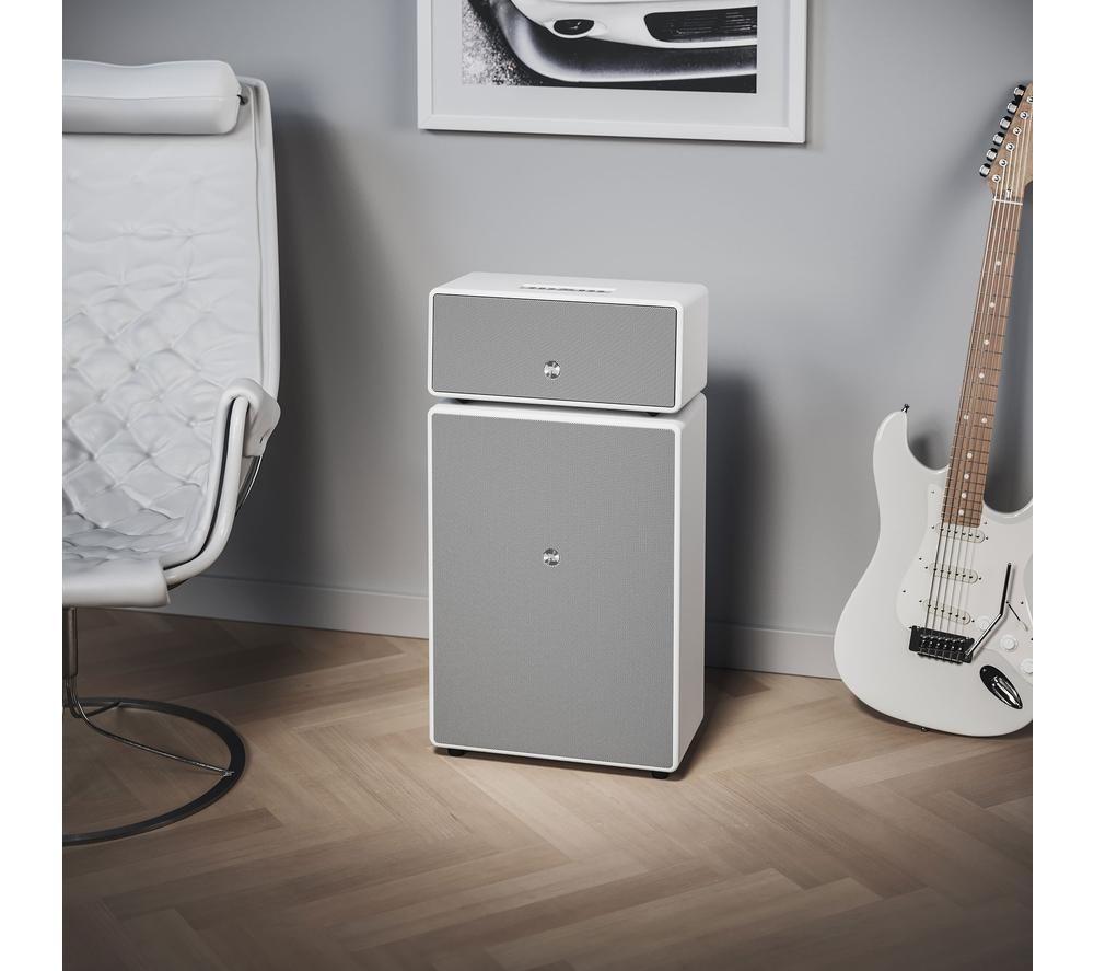 AUDIO PRO Drumfire II Wireless Multi-room Speaker - White image number 4 of 6
