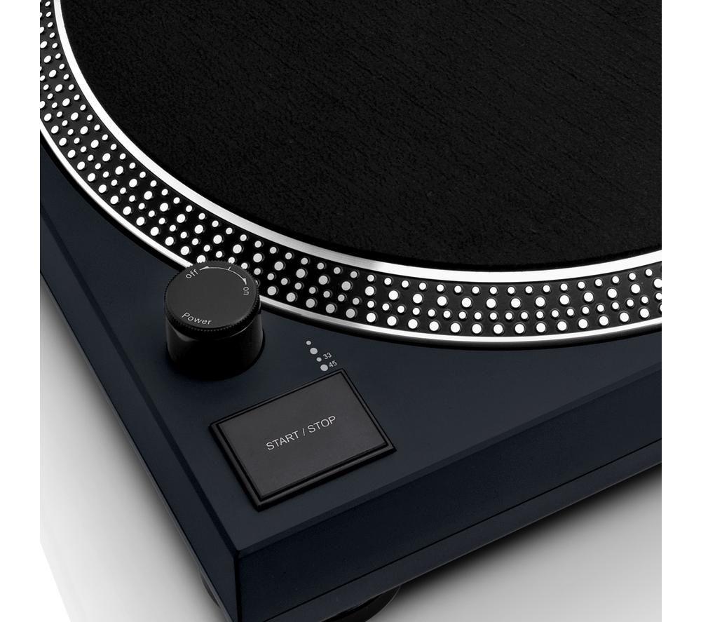 LENCO L-3828 Direct Drive Turntable - Black image number 4 of 7