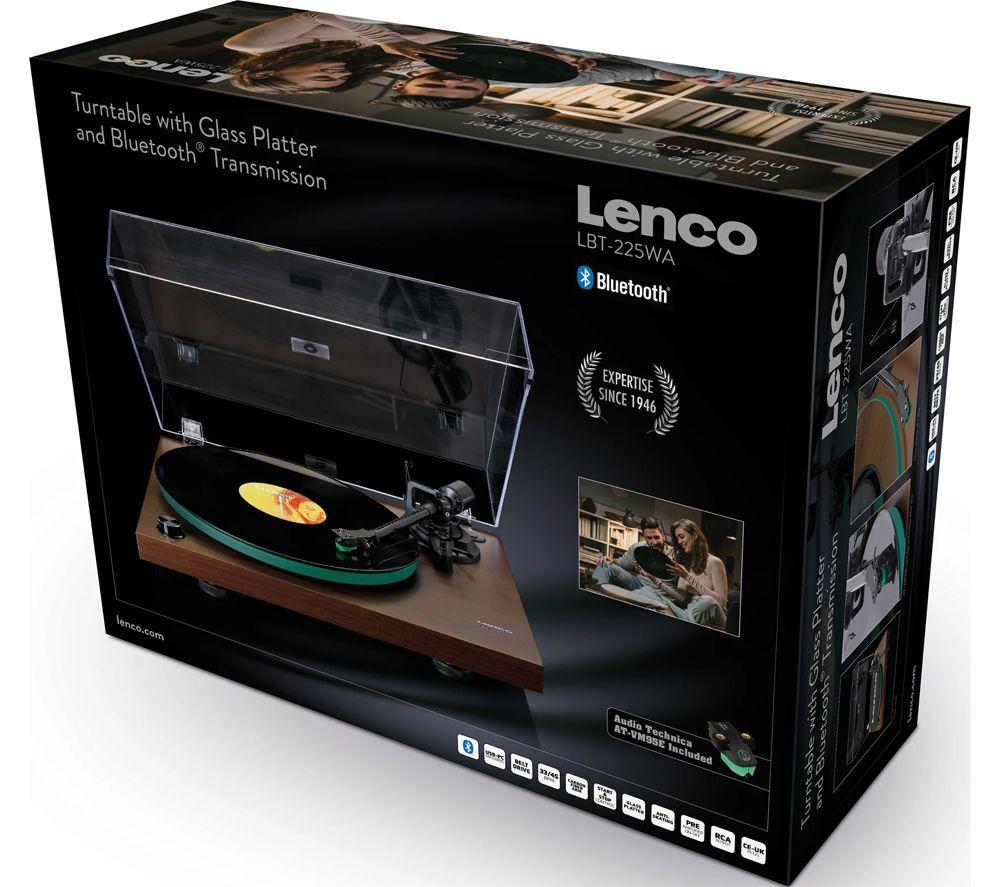 LENCO LBT-225 Belt Drive Bluetooth Turntable - Walnut image number 13 of 15