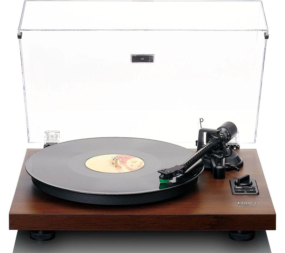 LENCO LS-600 Belt Drive Bluetooth Turntable - Walnut image number 5 of 16