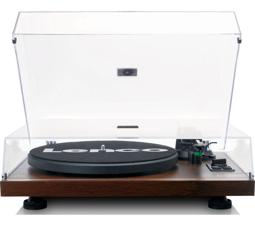 LENCO LS-600 Belt Drive Bluetooth Turntable - Walnut image number 7 of 16