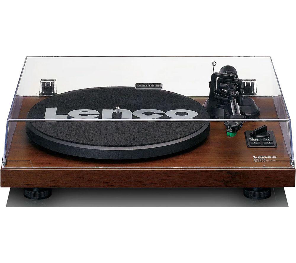 LENCO LS-600 Belt Drive Bluetooth Turntable - Walnut image number 8 of 16