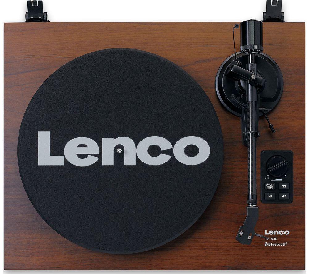 LENCO LS-600 Belt Drive Bluetooth Turntable - Walnut image number 11 of 16