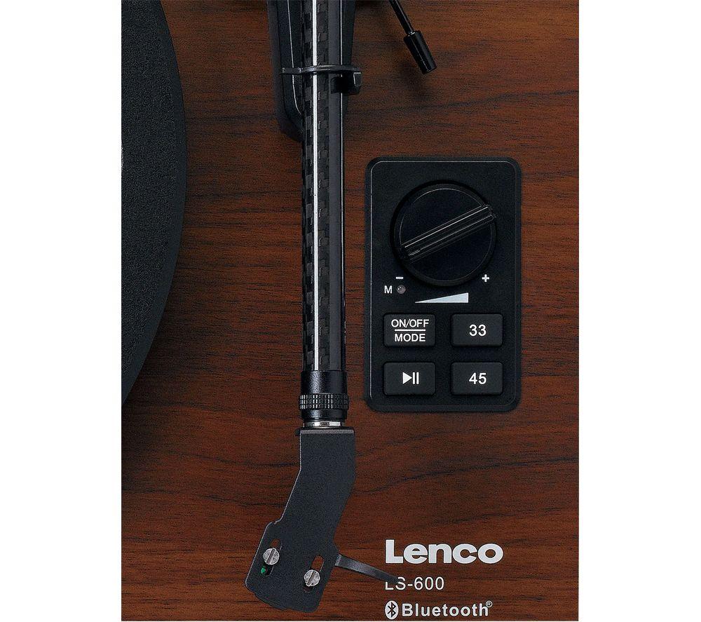 LENCO LS-600 Belt Drive Bluetooth Turntable - Walnut image number 13 of 16