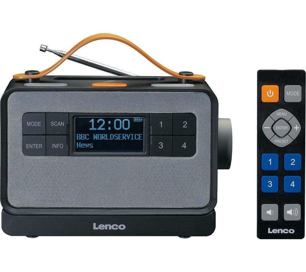 LENCO Senior PDR-065 Portable DAB_ Smart Bluetooth Clock Radio review ...