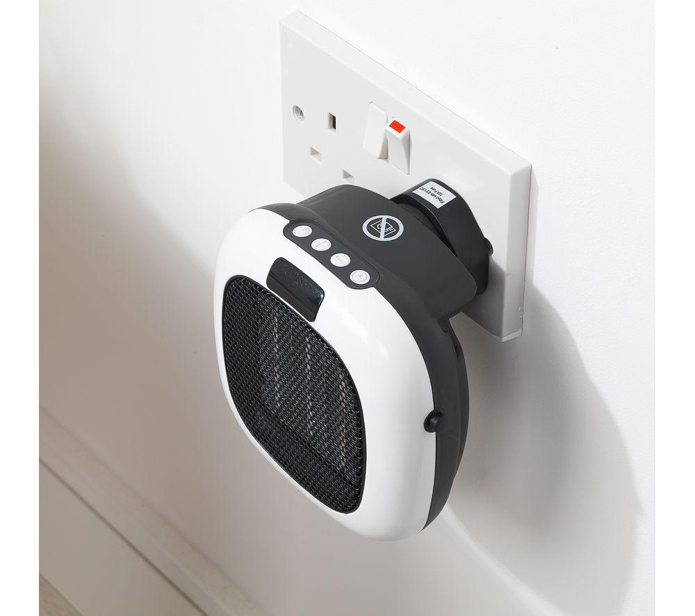 BELDRAY Handy EH3214P Plug Heater - Black & White image number 4 of 5