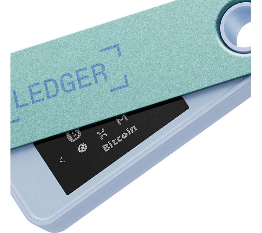 Best Buy: Ledger Nano S Plus Crypto Hardware Wallet Deepsea Blue Nano S Plus  Blue